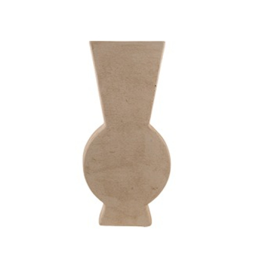 ΒΑΖΟ ΚΕΡΑΜΙΚΟ ΛΕΥΚΟ   18,5Χ6,5Χ38ΕΚ