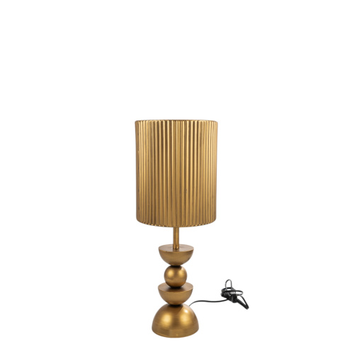 ΜΕΤΑΛΛΙΚΗ ΛΑΜΠΑ ΕΠΙΤΡΑΠΕΖΙΑ ΧΡΥΣΗ 18Χ18Χ56ΕΚ