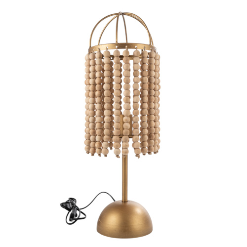 ΜΕΤΑΛΛΙΚΗ ΛΑΜΠΑ ΕΠΙΤΡΑΠΕΖΙΑ ΧΡΥΣΗ ΜΕ ΜΠΑΜΠΟΥ 19Χ19Χ33/61ΕΚ